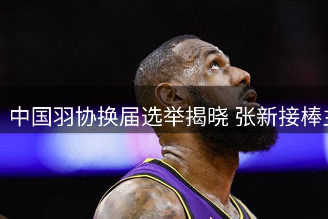 中国羽协换届选举揭晓 张新接棒主席一职